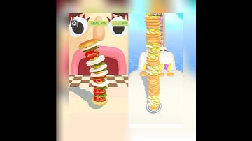 Sandwich Runner VS Pancake Run  ! #gameplay #games #iosgameplay (Android, iOS)