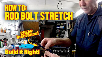 How much do connecting rods stretch?