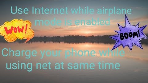 Android phone secret setting Use internet with flight mode On || Really this is possible 😱