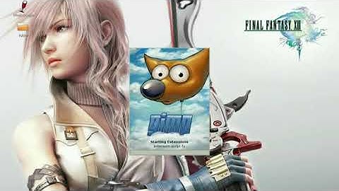 Gimp Ink Tool Demonstration