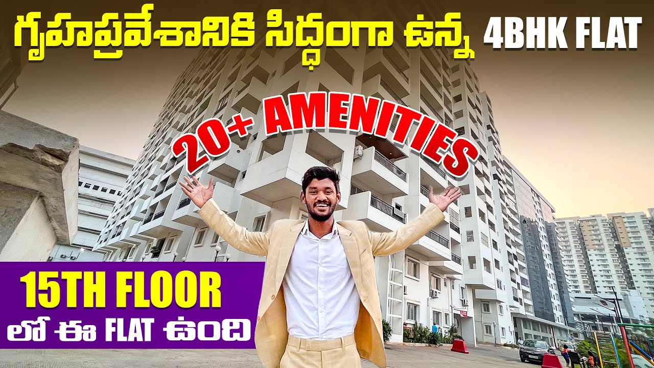 4BHK Flat For Sale In Hyderabad Gated Community Apartments In 4bhk-flat-for-sale-in-hyderabad-gated-community-apartments-in