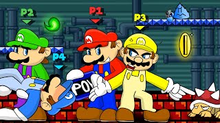 4 Player Mario Bros is Hilariously Chaotic