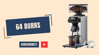 A new 64mm Flat Burr Grinder | AMZCHEF Review