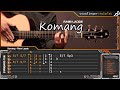 KOMANG - RAIM LAODE - Acoustic (Fingerstyle Guitar Cover)