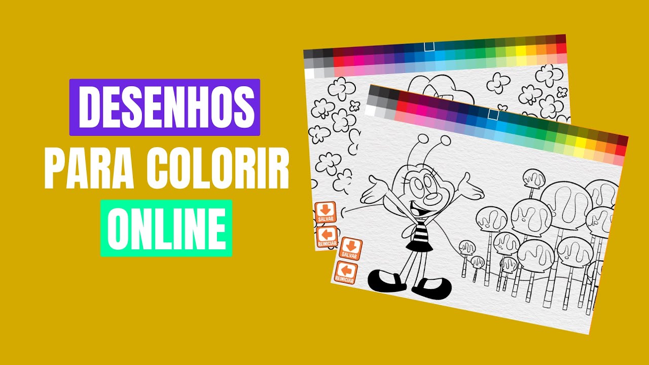 Desenhos para colorir online