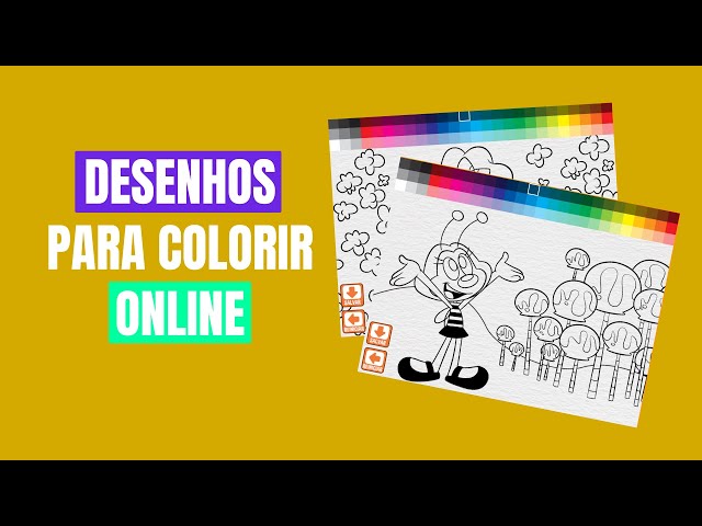 Desenhos para colorir online 