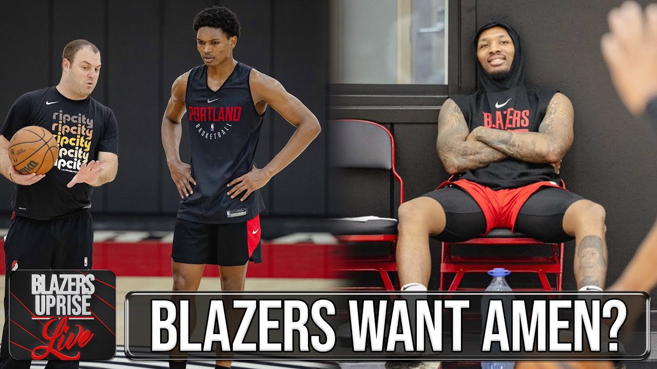 Blazers Interested in Amen Thompson at #3? Blazers Uprise Live