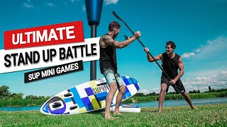 Das große SUP Battle, Stand Up Paddling Mini Games - on Tour E3 | Straßensport