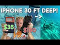 $35 vs $180 Underwater Phone Case