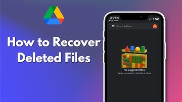How to Recover Deleted Files from Google Drive 2024