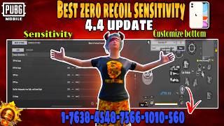 BEST ZERO RECOIL SENSITIVITY FOR IPHONE 11🔥/60FPS/ PUBGMOBILE// BGMI