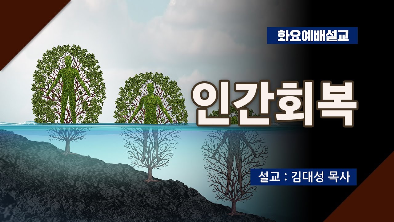 [화요설교] 인간회복 | 김대성 목사