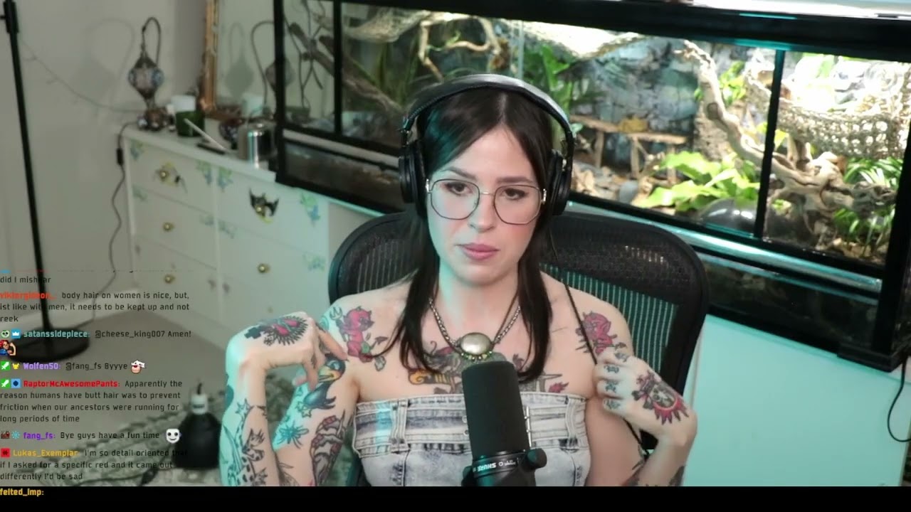 Anisa describes her tattoos for us.