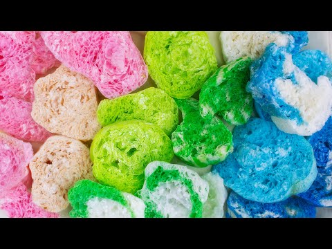 MICROWAVE SOAP ASMR 🌈 CRUSHING SOAP 💥Air porous and crispy 🤤 RELAX FOR SLEEP 😴