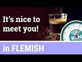 One Minute Flemish Lesson 7 Quiz