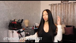 LACE CLOSURE SEW-IN FT EULLAIR HAIR