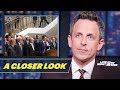 Seth Meyers roasts Republicans' messy, angry protest against Trump impeachment inquiry