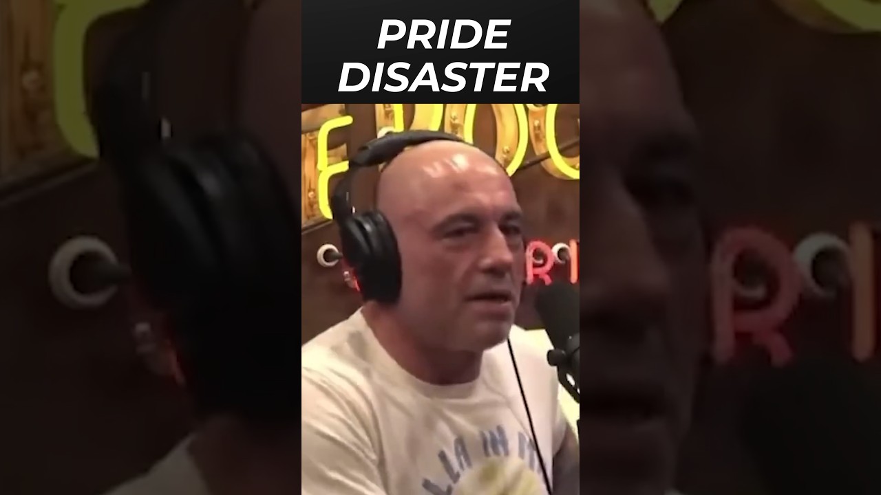 Joe Rogan Can’t Stop Laughing at LGBT vs. Pro-Palestine Standoff at Pride Parade