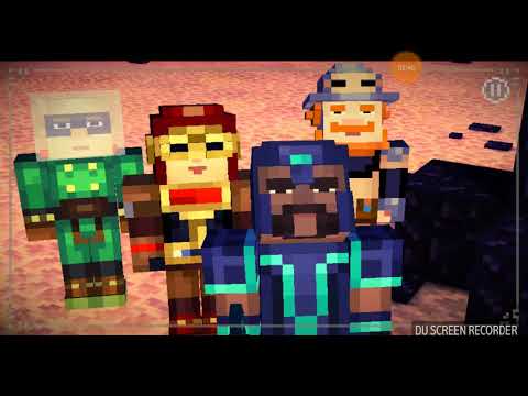 Minecraft story Mode.