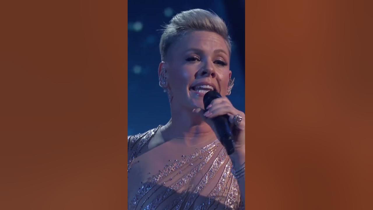 P!nk honors Olivia Newton-John with 'Hopelessly Devoted To You' at the 2022 AMAs