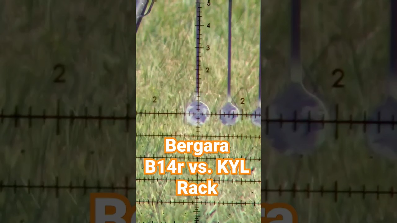 Bergara B14R 22LR vs. KYL @50 Yards