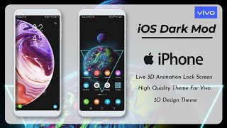New iOS Dark Mod Tema/Theme For Vivo By Friday Techno Original screenshot 5
