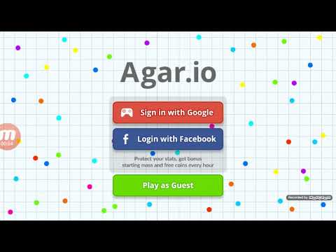 agar.io (გაგიკვირდებათ და აქამდე არ მითამაშია)