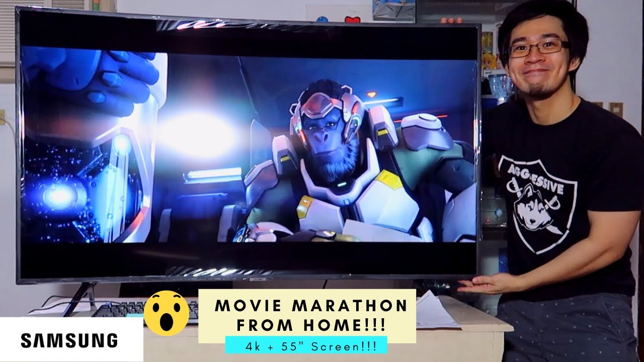 New Samsung Crystal UHD - Unboxing Samsung TU8300 55-inch Curved UHD/4k Smart TV