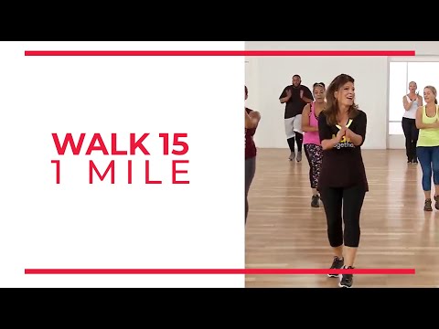 Walk At Home: Walk 15 | 1 Mile Walking Exercise