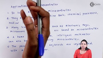 Applications of Microcontroller - Introduction to Microcontroller 8051 - Computer Science Class 12