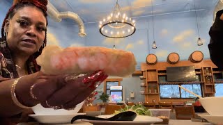 Come try Pho Soup & Fresh Shrimp Rolls at Pho 24 with my daughter Adriana (Kee)& I | Vlog