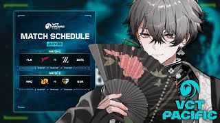 【#VCTWatchParty】 VCT Pacific 2025: STAGE 2 DAY 6  || TL vs. ZETA || RRQ vs. GEN 【久我レオ / ネオポルテ】