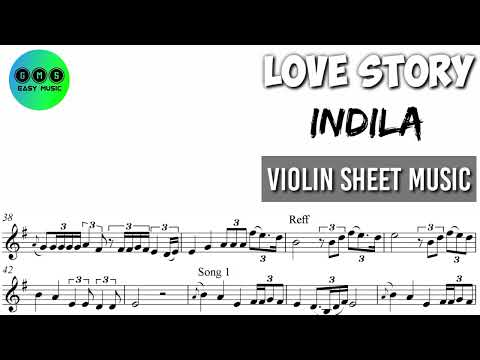 Karaoke Love Story Indila Violin Sheet Music