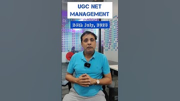UGC NET Code - 17 Management Online Classes