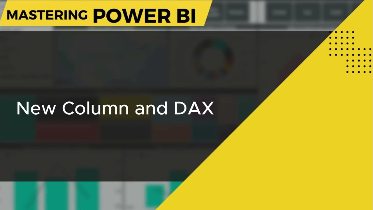 Data Transformation in Power BI with DAX - Step-by-Step Tutorial - YouTube