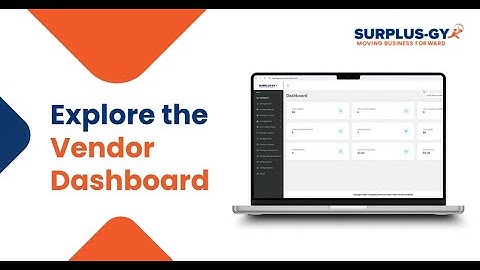 𝗩𝗲𝗻𝗱𝗼𝗿 𝗗𝗮𝘀𝗵𝗯𝗼𝗮𝗿𝗱 𝗢𝘃𝗲𝗿𝘃𝗶𝗲𝘄 | 𝗛𝗼𝘄 𝘁𝗼 𝗨𝘀𝗲 𝗦𝘂𝗿𝗽𝗹𝘂𝘀-𝗚𝗬 𝗩𝗲𝗻𝗱𝗼𝗿 𝗣𝗼𝗿𝘁𝗮𝗹
