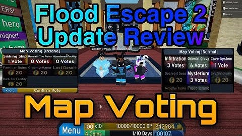 Flood Escape 2 - Map Voting UPDATE Review
