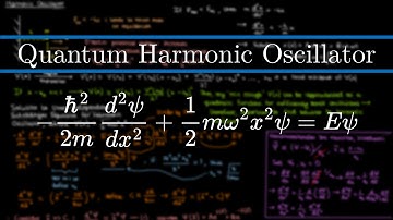 The Quantum Harmonic Oscillator Solution | Schrodinger Equation | Part 1