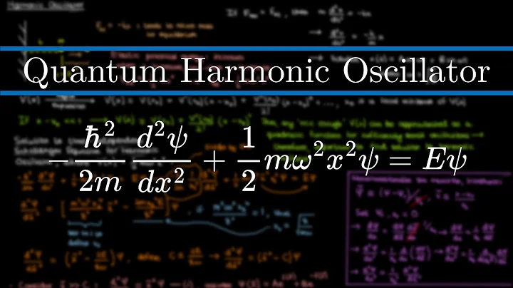 The Quantum Harmonic Oscillator Solution | Schrodinger Equation | Part 1