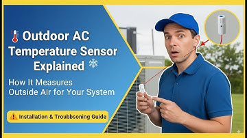 🌡️ Uitleg over de buitentemperatuursensor voor airconditioning | Hoe deze de buitenlucht voor uw ...