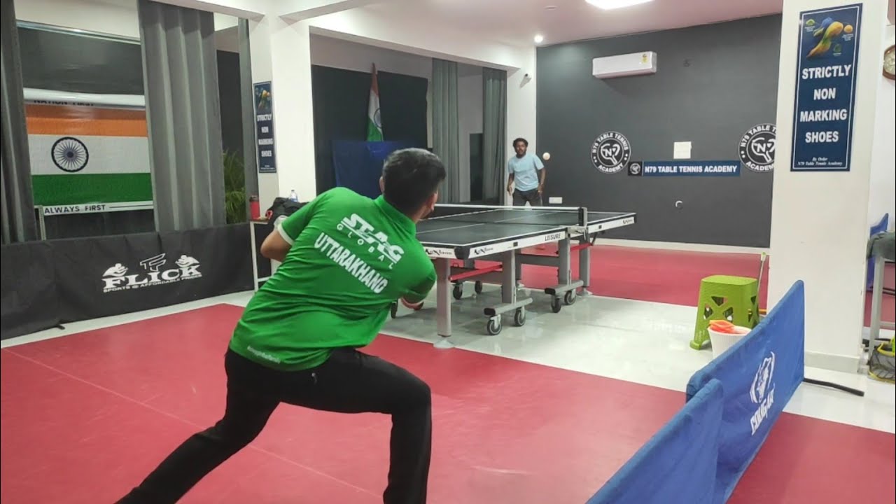 Counter topspins 🏓 practice session with Sagar | N79 Table Tennis Academy | 14 Feb 2026 #tabletennis