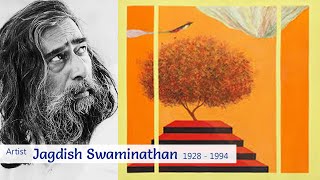 Artist Jagdish Swaminathan 's Paintings (1928 - 1994)