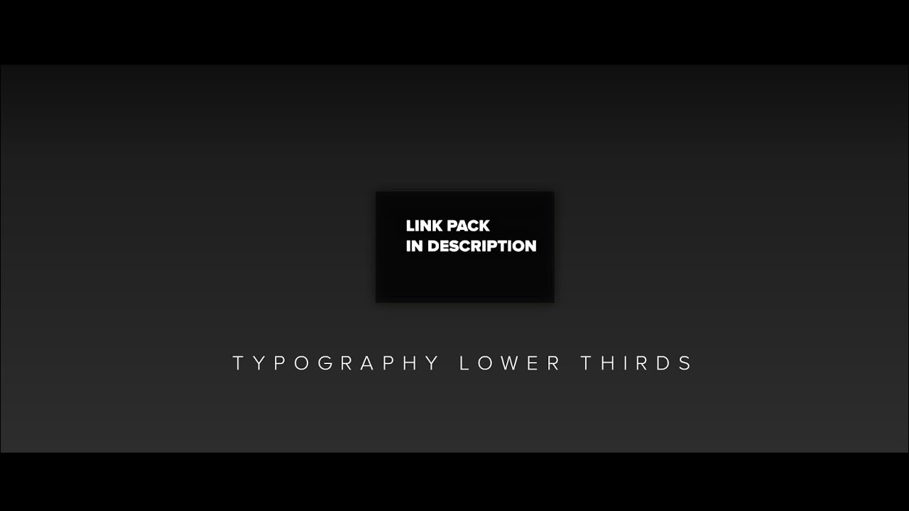 Typography Lower Thirds | Kinemaster&Pixellab Tutorial