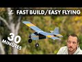 The ultimate diy rc trainer plane you can build fast