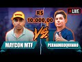 Maycon X Pernambuquinho - R$ 10 Mil quem faz 10