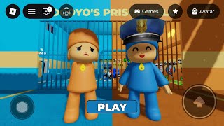 POCOYO PRISONER VS POLICE PRISON RUN! (Obby) screenshot 4