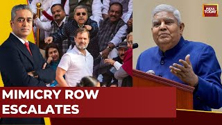 News Today With Rajdeep Sardesai LIVE | Parliament Crisis: VP Dhankhars Mimicry Issue Blown Up