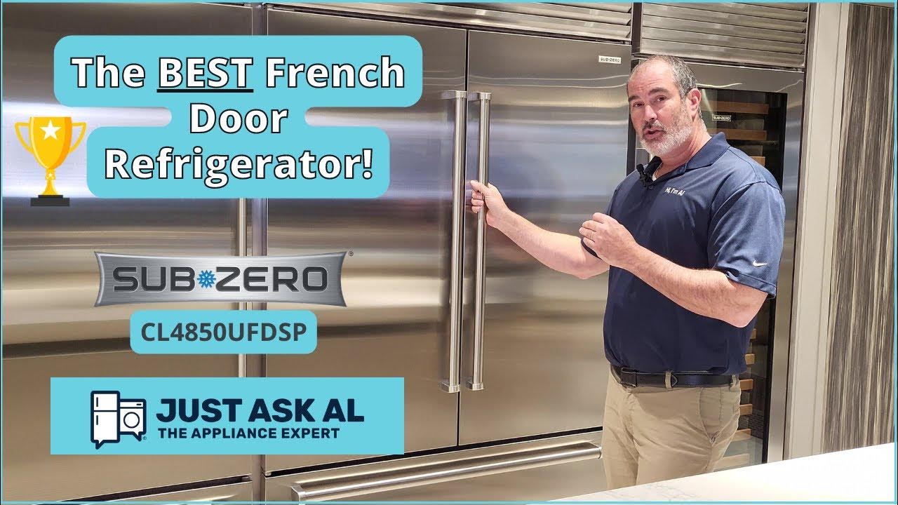 Just Ask Al Reviews The Sub Zero French Door Refrigerator CL4850UFDSP