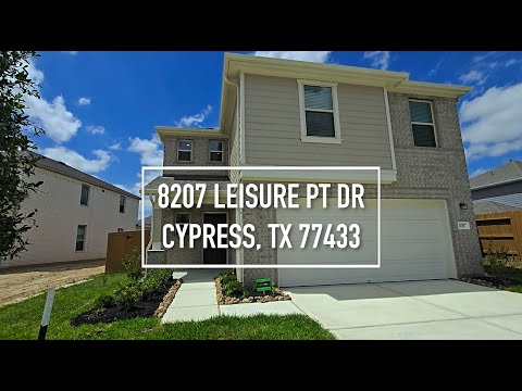 8207 Leisure Pt Dr, Cypress, TX home video tour