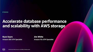 AWS re:Invent 2024 - Accelerate database performance and scalability with AWS storage (STG332)